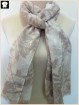 Foliage prints viscose scarf, china scarf factory