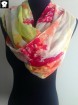 Scarf factory, abstract viscose scarf for S/S 16