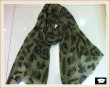 Screen printed scarf, china scarf manufacturer