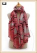 Super soft viscose scarf in china scarf factory