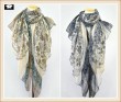 Viscose scarf bespoke in china scarf factory