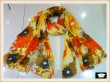 Vivid viscose scarf, china scarf supplier
